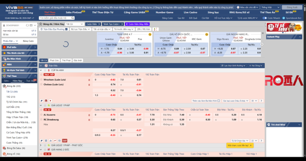 Cá cược thể thao